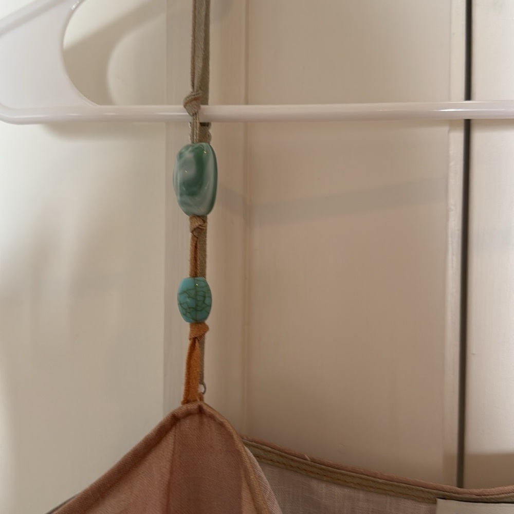 LAURA LINEN DRESS PASTEL CLOUDS. Worn once. Absolutely stunning dress. - Picture 4 of 8